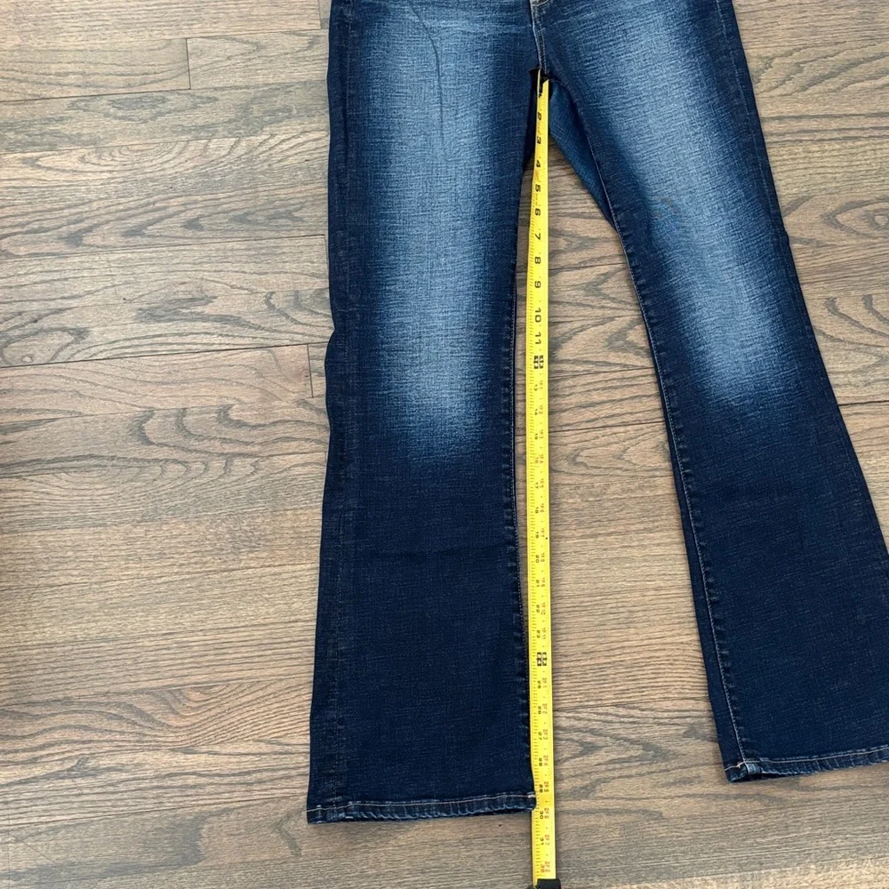 BKE Women's Dark Wash Blue Bootcut Jeans